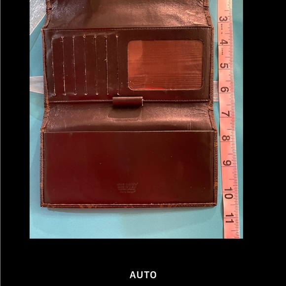 VERIFIED AUTHENTIC LV Monogram wallet 4”X 7”. Verified by Proauthenticators.com. - Picture 8 of 11